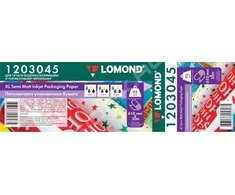 Fotopopierius Lomond XL Photo Paper dovanų pakavimui Pusiau Matinis 95 g/m2 610mm*30m