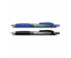 *Automatinis tušinukas Forpus Create, gelinis, 0.7mm, mėlynos spalvos