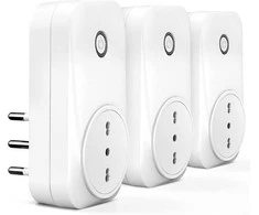 (Grąžinta prekė) Meross Smart WiFi kištuko lizdas, itališkas išmanusis kištukas 16a (L tipas