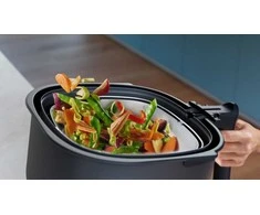 Gruzdintuvė „Philips HD9960/00 Airfryer 2in1“ garų ir skrudinimo rinkinys