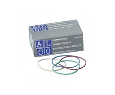 Gumelės Alco 1,5x85mm 50g, spalvotos