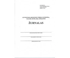 Gyventojo, įsigijusio verslo liudijimą, pajamų ir išlaidų apskaitos žurnalas, A5 (36) 0720-065