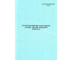 Gyventojų individualios veiklos pajamų-išlaidų apskaitos žurnalas, A4 (24) 0720-064