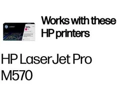 Hewlett Packard (HP) HP 507A (CE403A) Lazerinė kasetė, Purpurinė