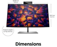 Monitorius HP Z24m G3 - 23.8in - 2560x1440 (QHD)