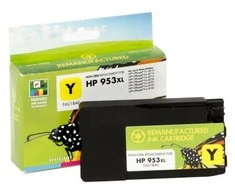 Neoriginali Static Control HP 953XL (F6U18AE) Rašalinė kasetė, Geltona (New chip)