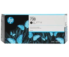 HP 738 (498N8A) Rašalinė kasetė, Juoda