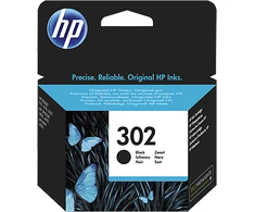Hewlett Packard (HP) HP 302 juoda rašalinė