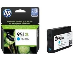 Hewlett Packard (HP) HP 951XL (CN046AE) Rašalinė kasetė, Žydra