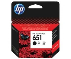 Hewlett Packard (HP) HP 651 (C2P10AE) Rašalinė kasetė, Juoda