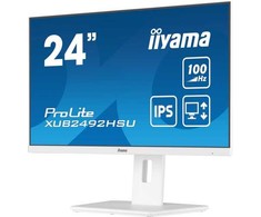 iiyama ProLite XUB2492HSU-W6 Monitorius 24'' IPS FHD 1920x1080 0.4 ms 250 cd/m2 100 Hz, Balta (SPEC)