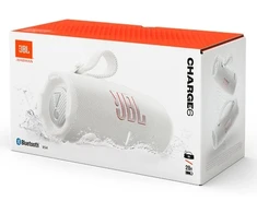 JBL Charge 6 Nešiojama garso kolonėlė, Bluetooth, Baltas
