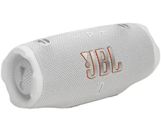 JBL Charge 6 Nešiojama garso kolonėlė, Bluetooth, Baltas