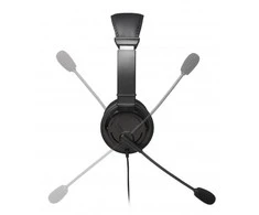 Kensington Classic Laidinės ausinės, USB-A, Juoda