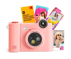Kodak SMILE+ Momentinis fotoaparatas, 2x3'', Rausva (SPEC)