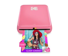 Kodak STEP Momentinis mobilus nuotraukų spausdintuvas spalvotas ZINK 2x3'' 1 ppm, Bluetooth, Rausva