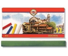 Aliejinės kreidelės Koh-I-Noor Gioconda, (12) 1303-008