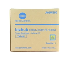 Konica-Minolta TNP-49 (A95W250), geltona kasetė