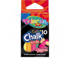 COLORINO KIDS spalvota kreida, nedulkanti (10 vnt.), 33152PTR