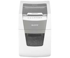 Leitz IQ Autofeed Small Office 100 Automatinis dokumentų naikiklis P4, Pilka/Balta