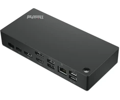 Lenovo ThinkPad Universal USB-C Dock 40AY0135EU Jungčių stotelė, Juoda