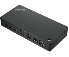 Lenovo ThinkPad Universal USB-C Dock 40AY0135EU Jungčių stotelė, Juoda