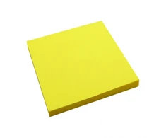 Lipnūs lapeliai Forpus, Neon, 75x75mm, geltoni (1x80)