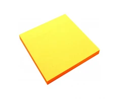 Lipnūs lapeliai Forpus, Neon, 75x75mm, oranžiniai (1x80)