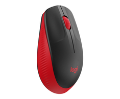 Logitech M190 Full-Size Belaidė pelė, RF belaidė, 1000 DPI, Raudona (SPEC)