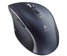 Logitech Marathon M705 Belaidė pelė, RF belaidė, 1000 DPI, Juoda/Pilka