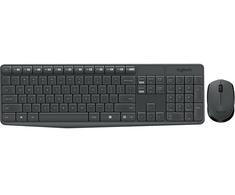 Belaidis klaviatūros ir pelės rinkinys Logitech MK235, RU išdėstymas