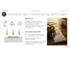 Logitech Signature Slim Solar+ K980 verslui Belaidė klaviatūra, RF+Bluetooth, JAV tarptautinis, grafito spalvos