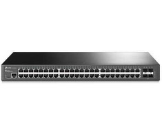 TP-Link JetStream 48-Port Gigabit L2 Managed Šakotuvas su 4 SFP jungtimis