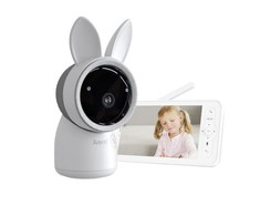 Mobili auklė ARENTI, kamera su nešiojamu LCD ekranu, 3MP 2K UHD, valdoma PTZ 355 laipsnių kampu