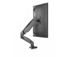 Up Up Premium Single Screen Monitoriaus laikiklis 17-32'', VESA 75x75, 100x100, Matinė juoda