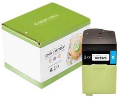 Neoriginali Static Control Lexmark 78C2XC0 Lazerinė kasetė, Žydra