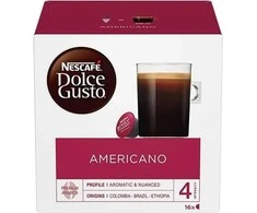 Nestle Nescafe Dolce Gusto Americano kava, 16 kapsulių dėžutėje