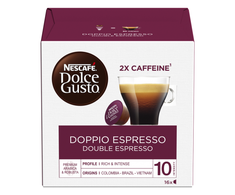 Coffee capsules NESCAFÉ® Dolce Gusto®Coffee capsules NESCAFÉ® Dolce Gusto® Doppio Espresso, 16 pcs.