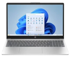 Nešiojamas kompiuteris HP 15-fc0047 15.6'' FHD Touch AMD Ryzen 7 7730U 16GB 512GB SSD W11H, Natural Sidabrinis