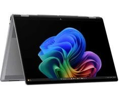 Nešiojamas kompiuteris HP OmniBook X Flip 16-ar0007nn AMD Ryzen AI 5 340 16'' 2K WUXGA Touch 16GB 512GB W11H, Meteor Sidabrinis