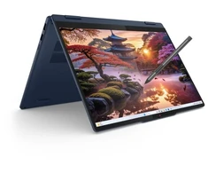 Nešiojamas kompiuteris Lenovo IdeaPad 5 2-in-1 14AKP10 14'' WUXGA Touch AMD Ryzen AI 7 350 16GB 1TB SSD W11H, Cosmic Mėlyna