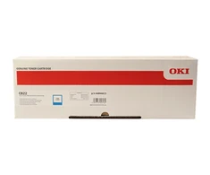 OKI C822 (44844615) Lazerinė kasetė, Žydra