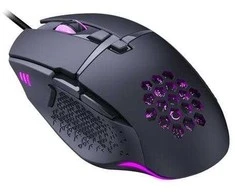 Lumi Legend WM03G-16 Laidinė pelė, USB Type-A, Optinė, 7200 DPI, Juoda