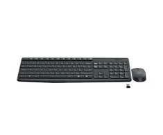 Klaviatūra Belaidis klaviatūros ir pelės rinkinys Logitech MK235 (US)