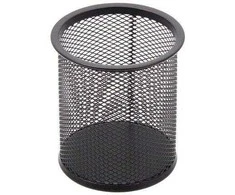 Pieštukinė Forpus, apvali, juoda, tuščia, perforuoto metalo 1005-014