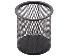 Pieštukinė Forpus, apvali, juoda, tuščia, perforuoto metalo 1005-014