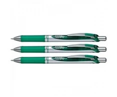 Automatinis gelinis rašiklis PENTEL ENERGEL BL77, 0.7 mm., žalia