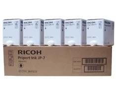 Ricoh JP-7 (817219) (5 vnt dėžutėje) Rašalinė kasetė, Juoda