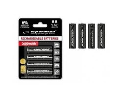 Titanum Elementas įkraunamas Esperanza HR6 AA, 2600mAh, Ni-MH (1) 1715-352