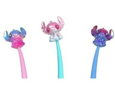 Gelinis rašiklis DISNEY Juodas, Flexy, STITCH